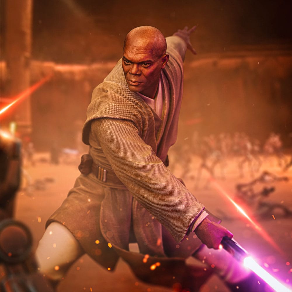 Star Wars Art Scale Statue 1/10 Mace Windu 18cm
